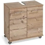 Schildmeyer Waschbeckenunterschrank Isola Holzoptik Silberfichte