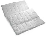 Centa-Star Ganzjahresbettdecke Sport Line 155 x 220 cm Baumwolle Wei&szlig;