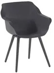 2er-Set Hartman Gartensessel Sophie Studio Kunststoff Grau