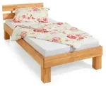 Elfo Massivholzbett Judith 90 x 200 cm Holz Braun Kernbuche