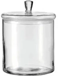Leonardo Vorratsdose Top 1200 ml Glas Transparent Klar S (Small)