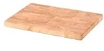 Continenta Schneidebrett Stirnholz 30 x 21,5 cm Holz Braun M (Medium)