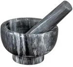 K&uuml;chenprofi M&ouml;rser Marmor Stein, Marmor, Granit Grau
