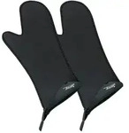 Spring Ofenhandschuh Grips 1 Paar lang Kunststoff Schwarz M (Medium)