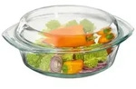 BOHEMIA Cristal Sch&uuml;ssel Simax &Oslash; 20,5 cm Kristall, Kristalloptik Transparent Klar