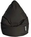 Sitting Point Sitzsack Beanbag Brava XXL Stoff Schwarz