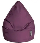 Sitting Point Sitzsack Beanbag Brava XXL Stoff Violett Aubergine