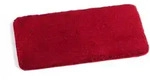 Kleine Wolke Badteppich Relax 60 x 100 cm Polyacryl Rot Rubin