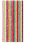 CaW&ouml; Handtuch Streifen 50 x 100 cm Baumwolle Bunt