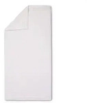 Vossen Handtuch Vienna Style 50 x 100 cm Baumwolle Wei&szlig;