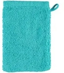 CaW&ouml; Waschlappen Lifestyle 16 x 22 cm Baumwolle Blau T&uuml;rkis