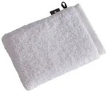 Vossen Waschhandschuh High Line 16 x 22 cm Baumwolle Wei&szlig;