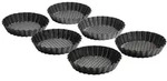 Kaiser Backform Tortelett Patisserie 6tlg. Edelstahl Schwarz