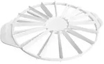 Kaiser Tortenteiler Patisserie &Oslash; 26,5 cm Kunststoff Wei&szlig;