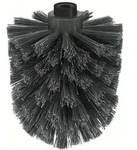 Zack Ersatzb&uuml;rstenkopf 8 cm Kunststoff Schwarz