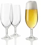 6er-Set Leonardo Bierglas Daily 360 ml Glas Transparent Klar