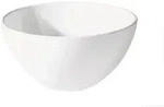 4er-Set ASA Selection Sch&uuml;ssel Grande Steingut Wei&szlig; 30 cm