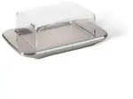 WMF Butterdose Loft Brunch Edelstahl Silber 18 cm