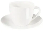 ASA Selection Cappuccinotasse &Agrave; Table &Oslash; 9 cm Porzellan Wei&szlig;