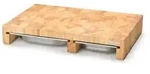 Continenta Schneidebrett 50 x 32,5 cm Holz Braun