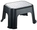 Rotho Hocker Paso Kunststoff Schwarz