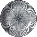 6er-Set Ritzenhoff & Breker Suppenteller Takeo Stripes &Oslash; 20,5 cm Porzellan...