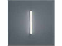 Helestra LED-Spiegelleuchte Silber Lado 60 cm, Mit ihrem angenehmen warmen Licht und