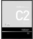 Bilderrahmen C2 40 x 50 cm Aluminium Schwarz