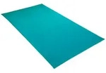 Vossen Strandtuch Beach Club 100 x 180 cm Baumwolle Blau Lagoon