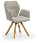 Stuhl Merlot Stoff Silber