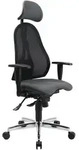 Sitness Drehstuhl Profi 650 Stoff Grau Anthrazit