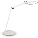 FABAS LED-Tischleuchte Regina Alu, Eisen, Stahl & Metall Wei&szlig;