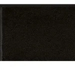 Wash & Dry Fu&szlig;matte Raven Black 50 x 75 cm Polyamid Schwarz