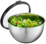GEFU Sch&uuml;ssel Muovo 4500 ml Edelstahl Silber 4,5 l