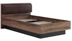 FORTE Bett Jacky 120 x 200 cm Holzoptik Schlammeiche