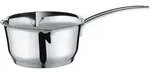 K&uuml;chenprofi Stielkasserolle &Oslash; 14 cm Edelstahl Silber