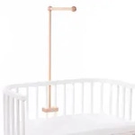 babybay Mobilehalterung Holz Beige Natur