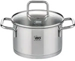 ELO Kochtopf Citrin 12 cm Edelstahl Transparent Poliert