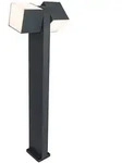 Lutec LED-Au&szlig;enstehleuchte CUBA Alu, Eisen, Stahl & Metall