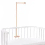 babybay Mobilehalterung Holz Natur unbehandelt