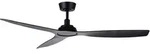 Beacon Lighting Deckenventilator Moto Alu, Eisen, Stahl & Metall Schwarz