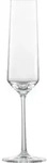 2er-Set ZWIESEL GLAS Sektglas Pure 209 ml Glas Transparent Klar