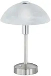 Trio LED-Tischleuchte Donna Metall Silber Nickel matt