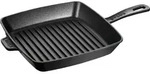 STAUB Grillpfanne American Grill 26 x cm Gusseisen Schwarz