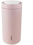 Stelton Thermobecher To Go Click 400 ml Edelstahl Rosa