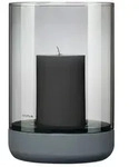 blomus Windlicht Calma Stein, Marmor, Granit Grau Dunkelgrau L (Large)