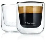 blomus Espressotasse Nero 2tlg. Glas Transparent Klar