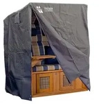 Strandkorb-Schutzh&uuml;lle Classic XL Polyester Grau