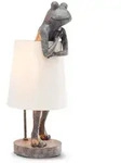 KARE DESIGN Tischleuchte Animal Frog 61600 Kunststoff Grau