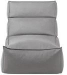 blomus Gartenliege Stay Lounger L 80x80x150 cm Polyester Grau Hellgrau